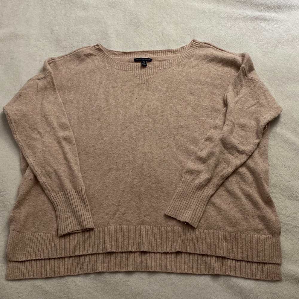 American Eagle; Pink Sweater; size: XXL